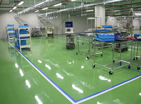 地坪刷漆与防静电地坪漆施工的区别